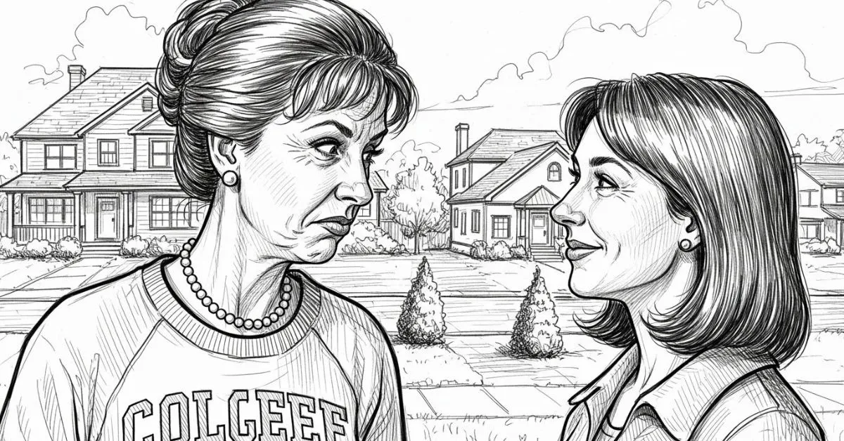 How To React To White College Educated Snotty Women Neighboors