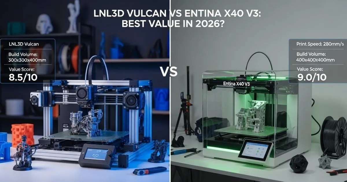 LNL3D Vulcan vs Entina X40 V3
