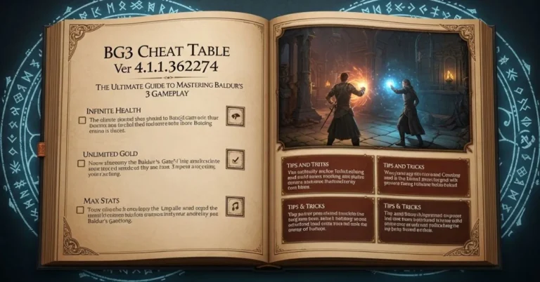 BG3 Cheat Table Ver 4.1.1.3622274