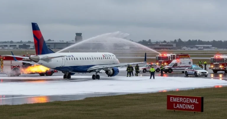 Delta Connection DL3543 Emergency Landing