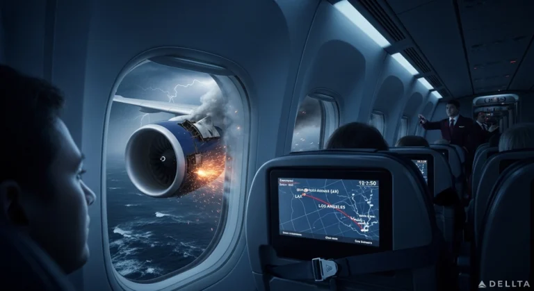 Delta Flight DL275 Diverted LAX