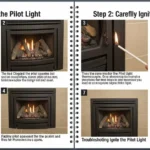 Pilot Light on a Gas Fireplace