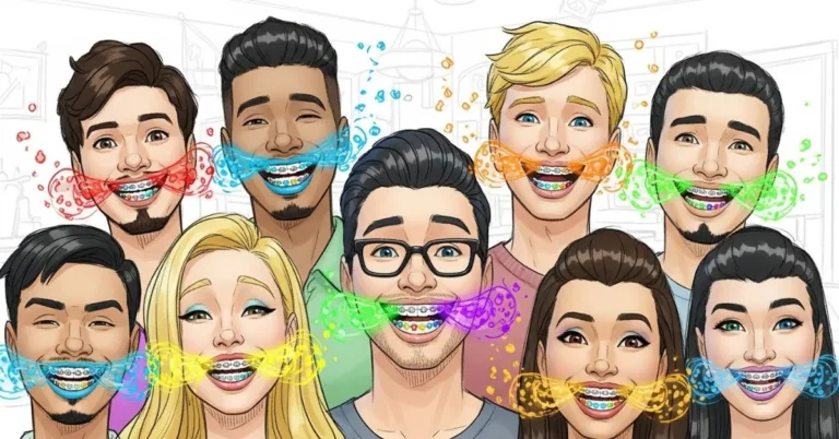 Sims 4 Colorful Braces Magicbot