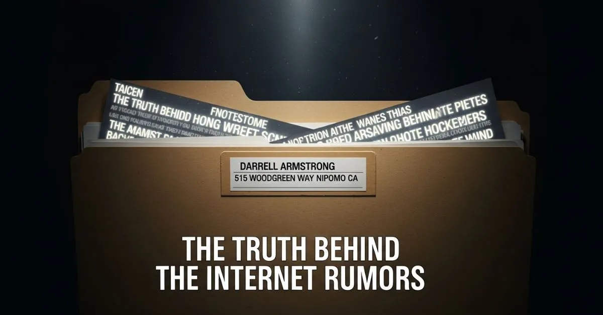 Darrell Armstrong 515 Woodgreen Way Nipomo CA